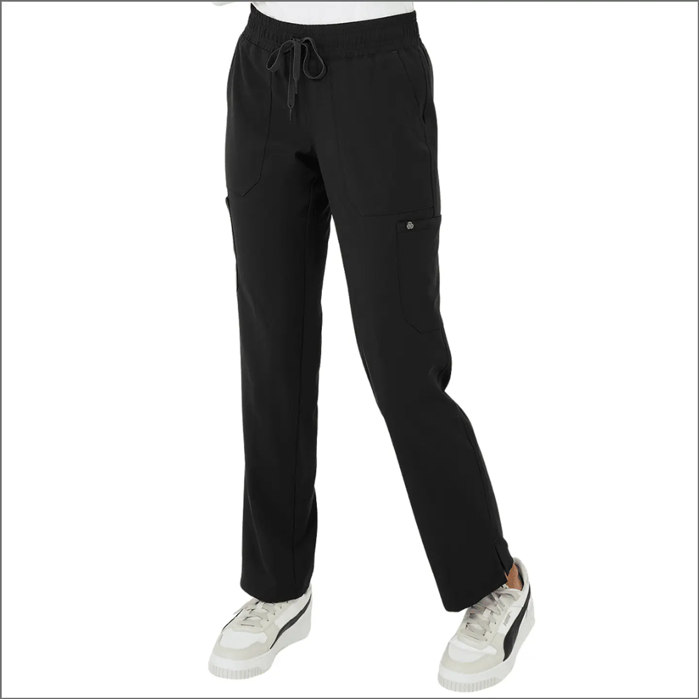 Pantalón Clínico Negro Zavaté 1