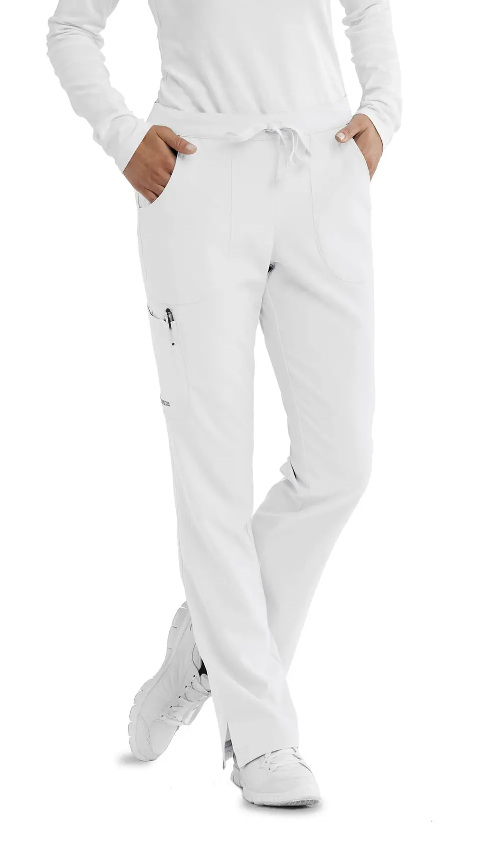 Pantalón Clínico Mujer Blanco Skechers 1