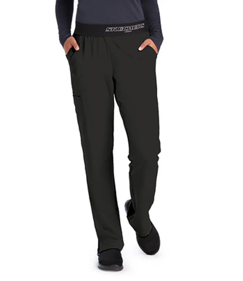 Pantalón Clínico Mujer Negro Skechers 1