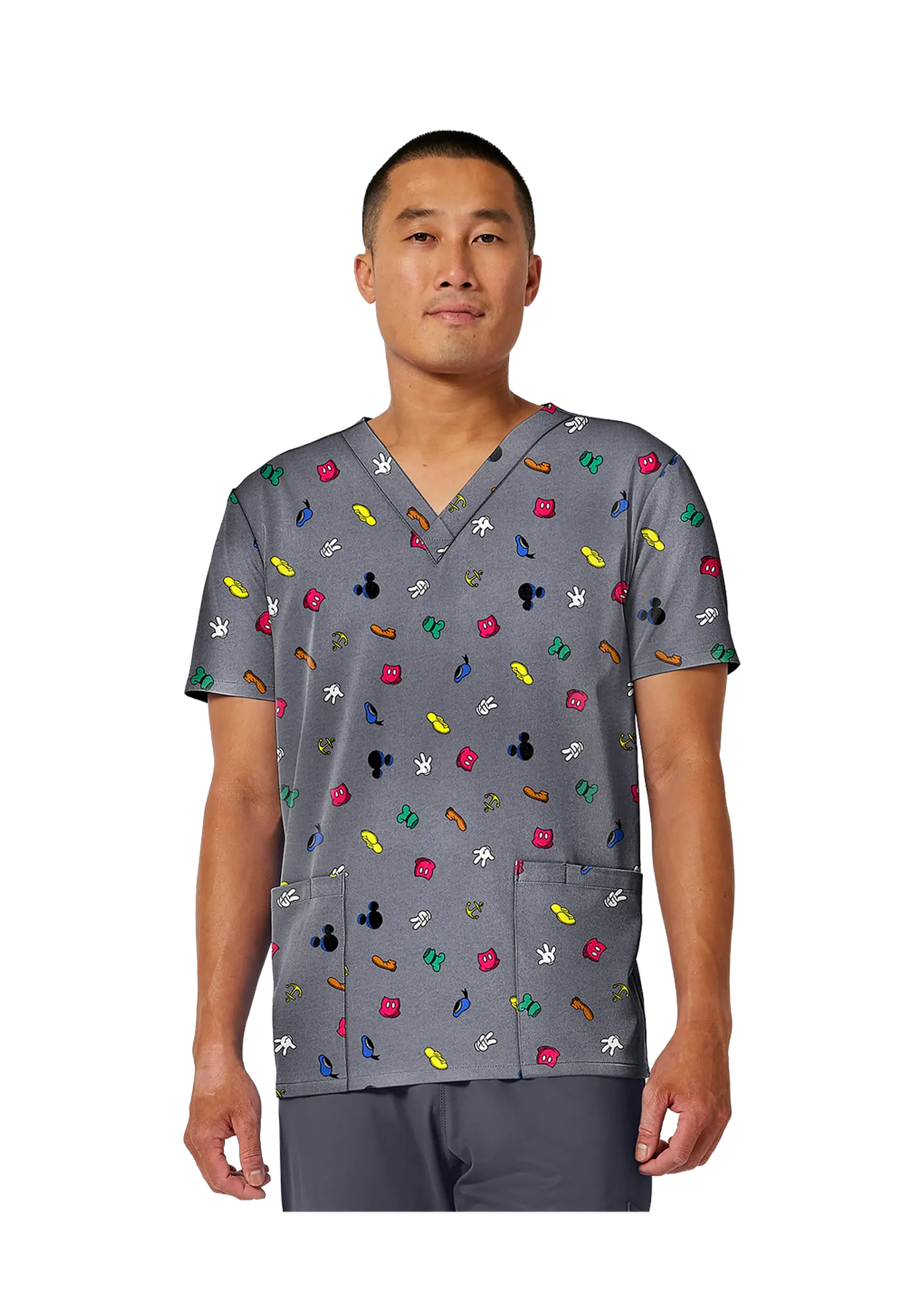 Pechera Clínica Hombre Estampada Tooniforms 1