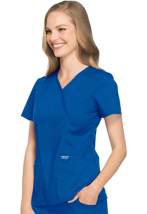 Pechera Clínica Mujer Azul Rey Cherokee