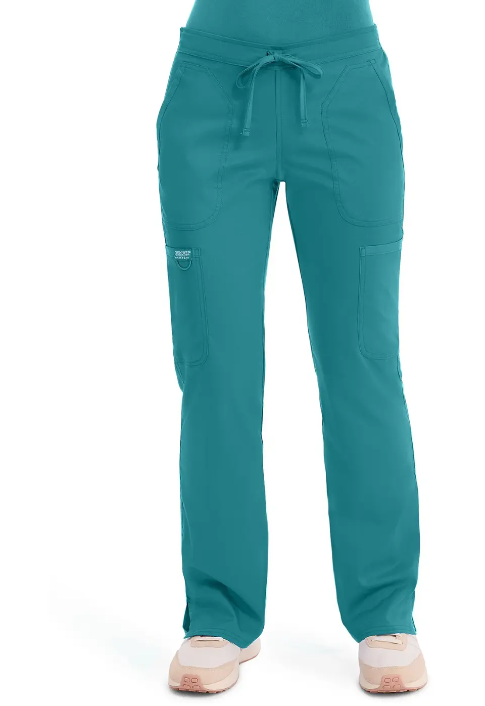 Pantalón Clínico Mujer Azul Turquesa Cherokee 1
