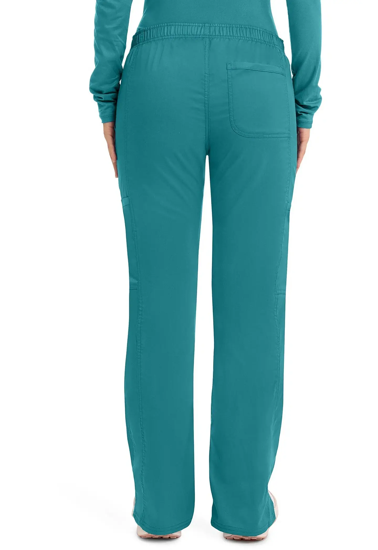 Pantalón Clínico Mujer Azul Turquesa Cherokee 2