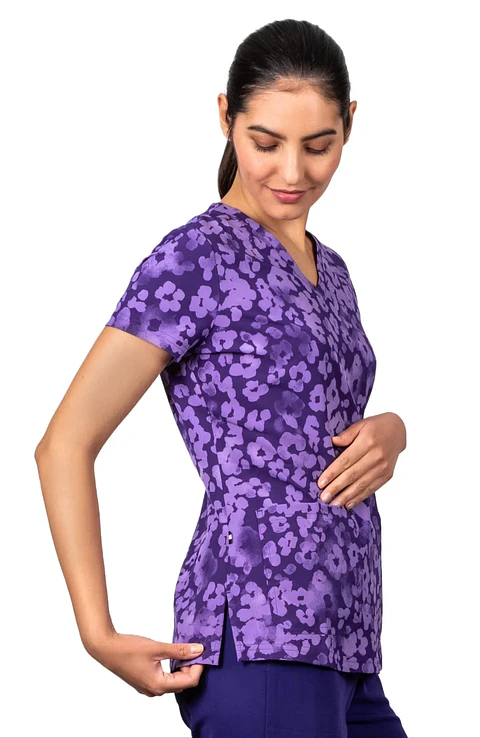 Pechera Clínica Morada Koi