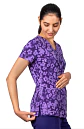 Pechera Clínica Morada Koi - Miniatura 1