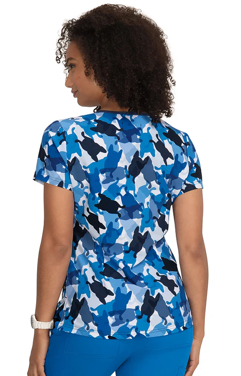 Pechera Clínica Azul Koi