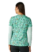 Pechera Clínica Floral Verde Koi - Miniatura 2