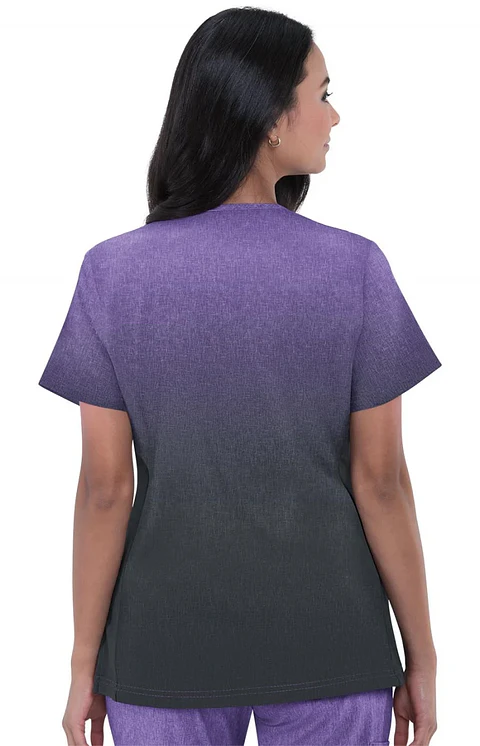 Pechera Clínica Degradé Morado Koi
