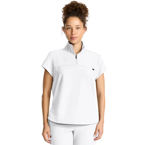 Pechera Clínica Mujer Blanca Healing Hands