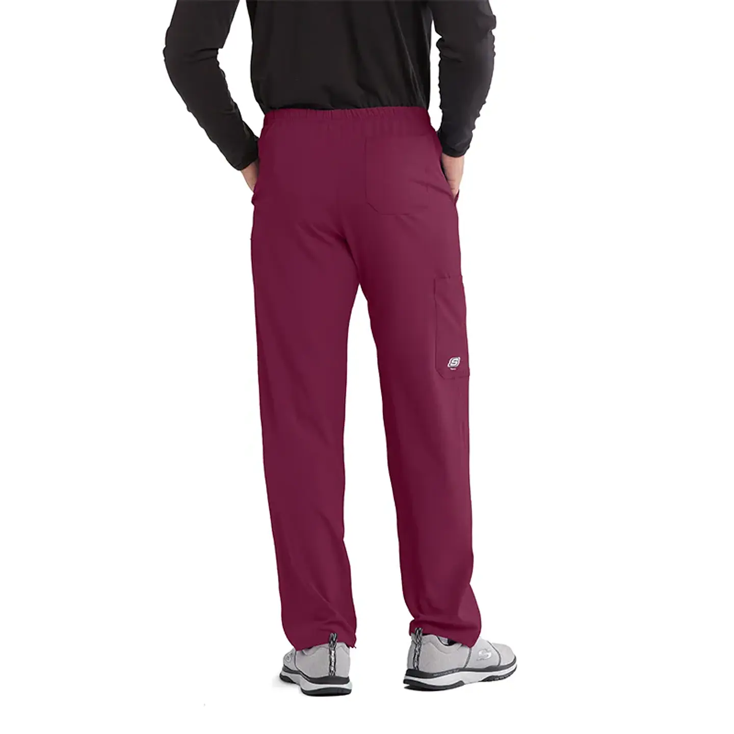 Pantalón Clínico Hombre Burdeo Skechers 2