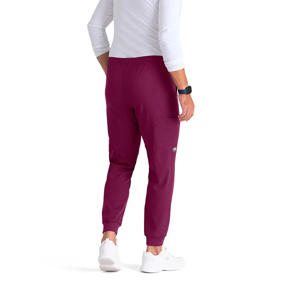 Pantalón Clínico Hombre Burdeo Skechers 2