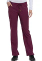 Pantalón Clínico Mujer Burdeo HeartSoul - Miniatura 1