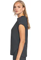 Top clínico mujer AMP Pewter - Miniatura 2