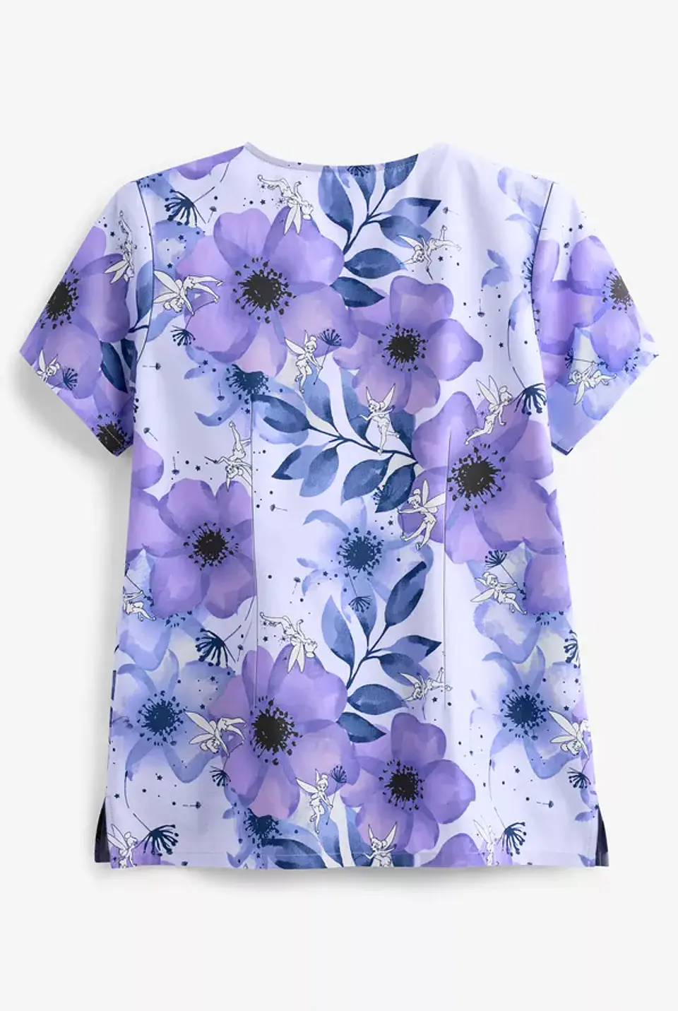 Top clínico estampado Disney Don't Quit 2