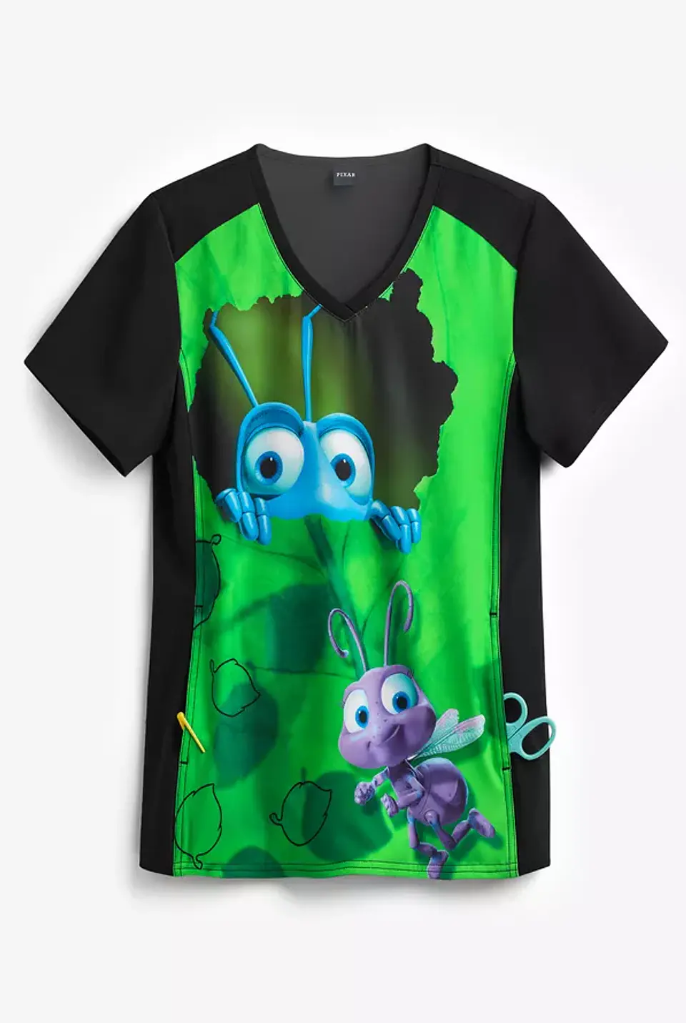 Top clínico estampado A Bug's Life 1