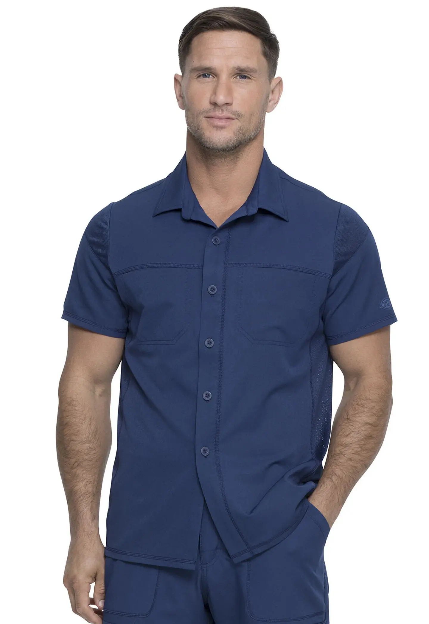 Top clínico hombre Dickies Dynamix Navy 1