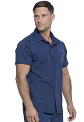 Top clínico hombre Dickies Dynamix Navy - Miniatura 2