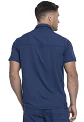 Top clínico hombre Dickies Dynamix Navy - Miniatura 3