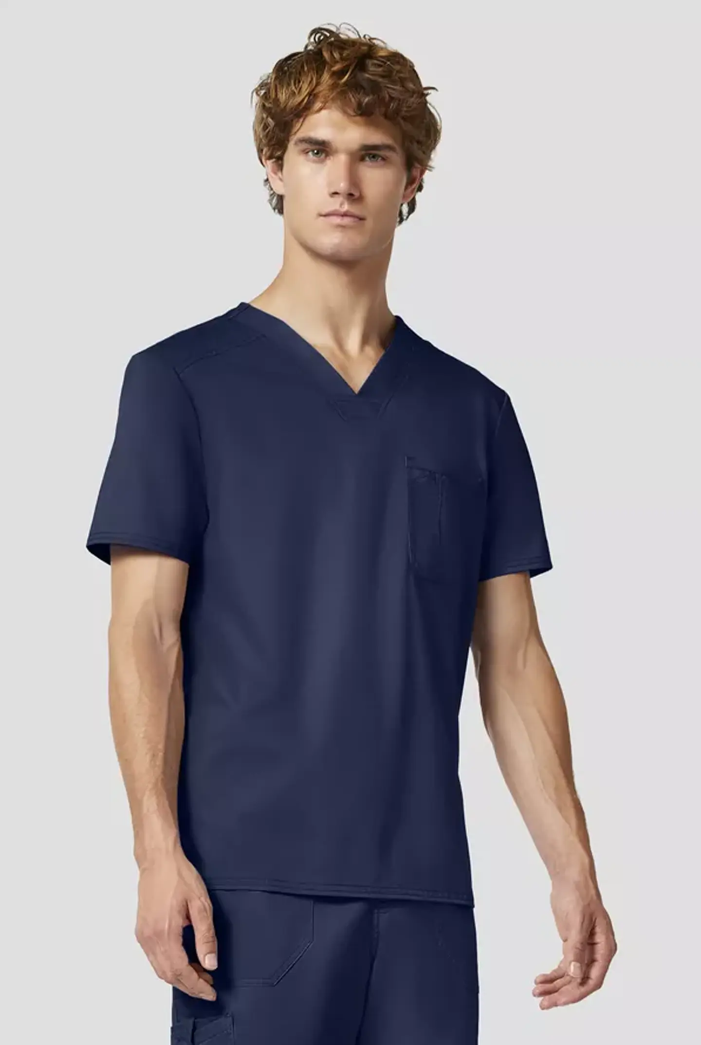 Top clínico hombre Cherokee Revolution Navy 2