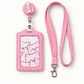 Lanyard con portacredencial y broche retráctil - Miniatura 7