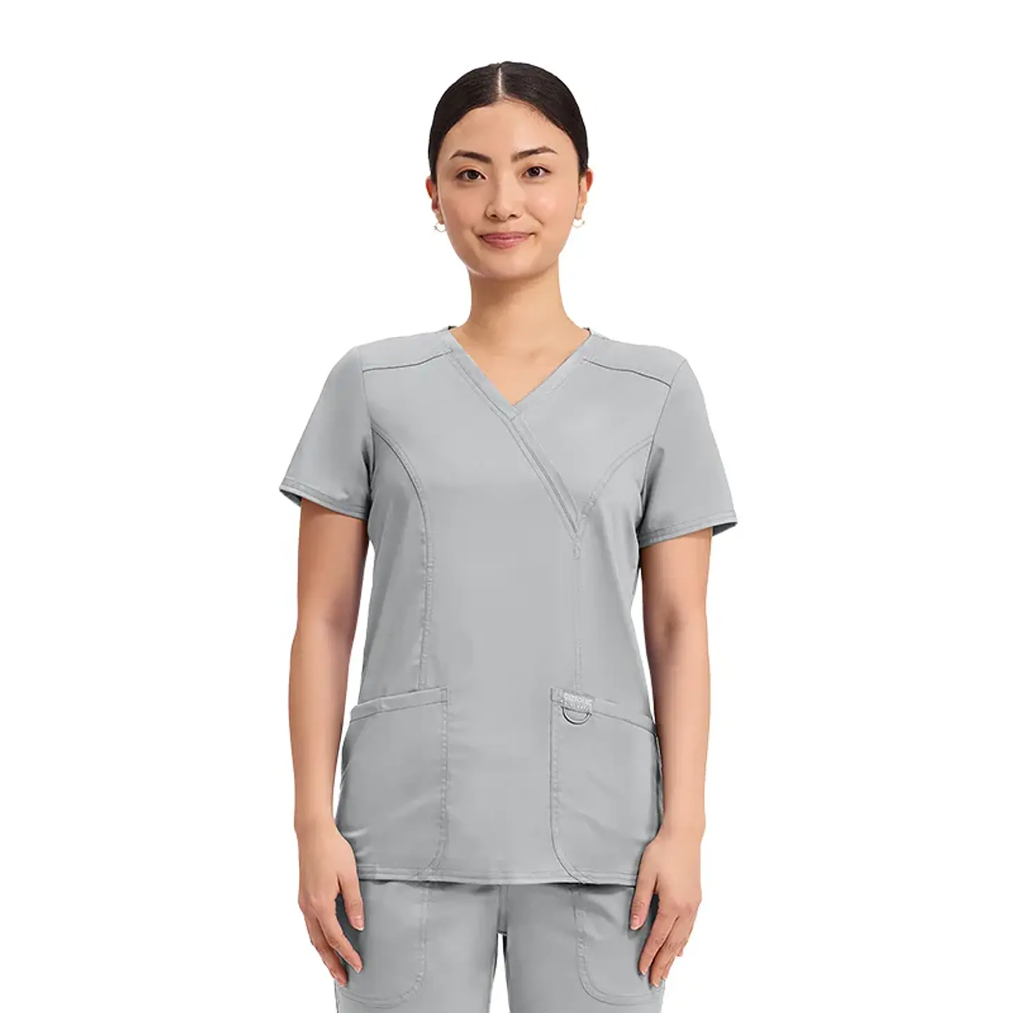Pechera Clínica Mujer Gris Cherokee 1