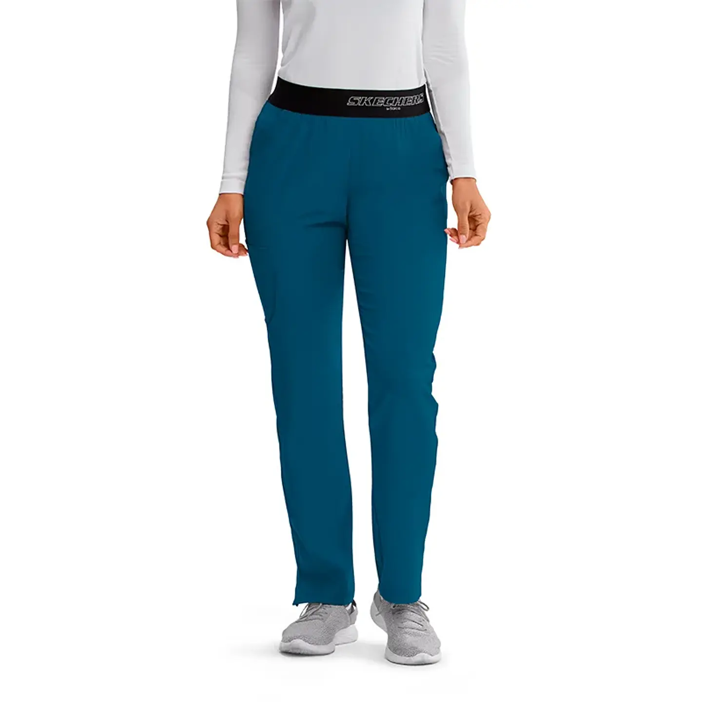 Pantalón Clínico Mujer Caribbean Blue Skechers 4