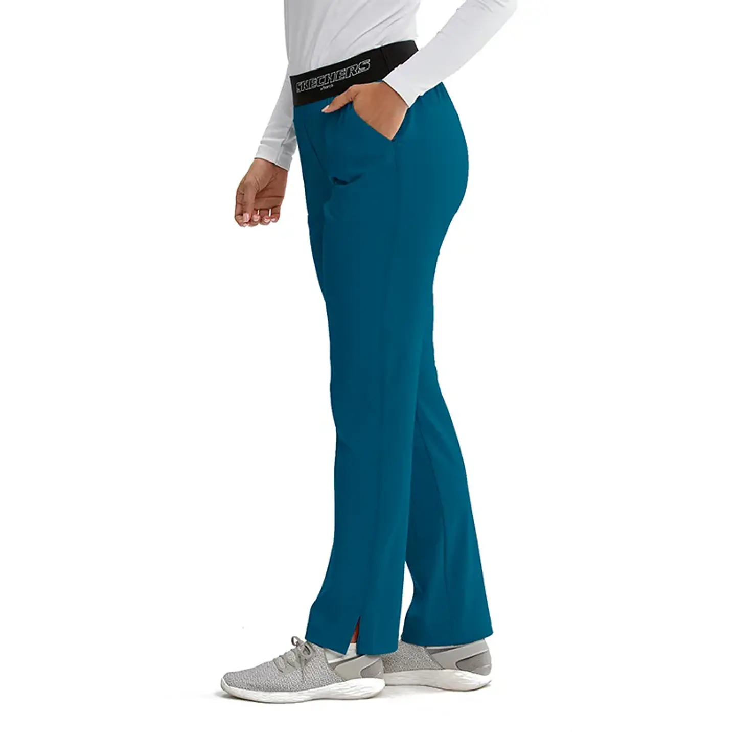 Pantalón Clínico Mujer Caribbean Blue Skechers 5