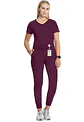 Pantalon Cherokee Infinity Burdeo - Miniatura 1