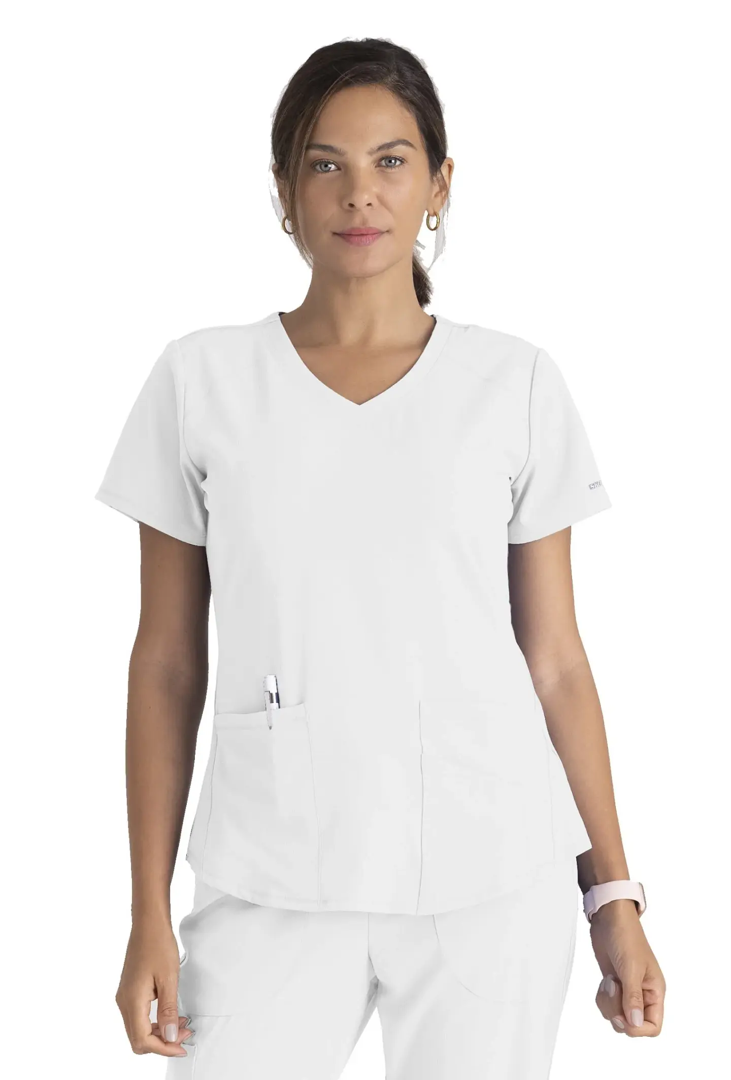 Pechera Clínica Mujer Blanco Skechers 1