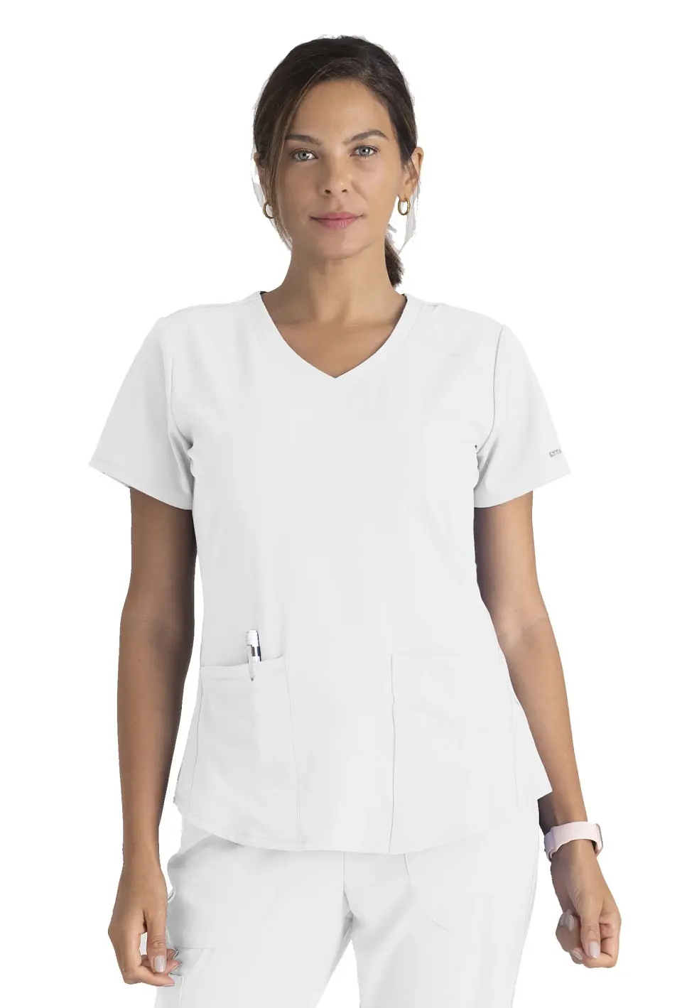 Pechera Clínica Mujer Blanco Skechers 1