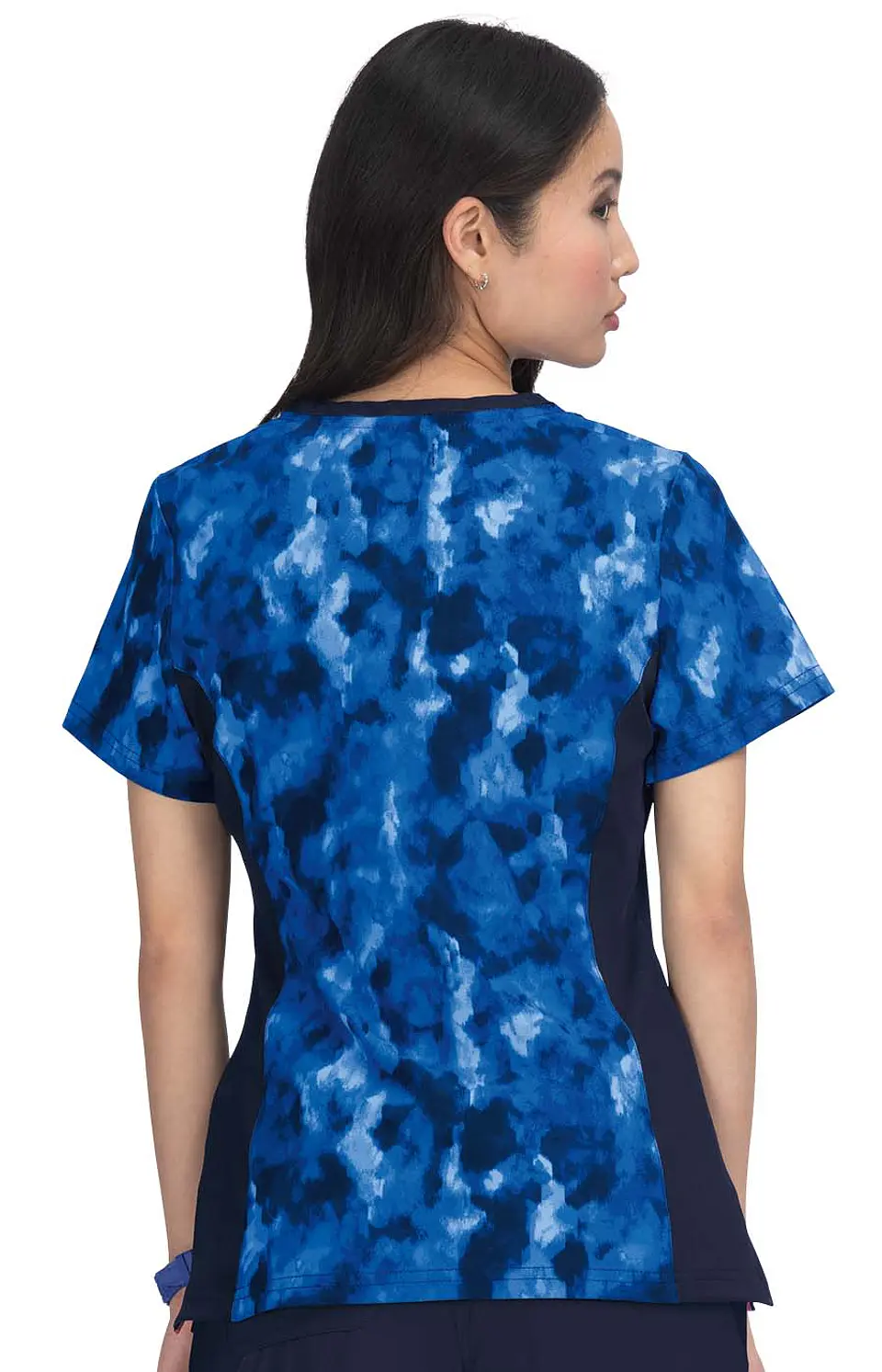 Pechera Clínica Mujer Estampada Koi 2