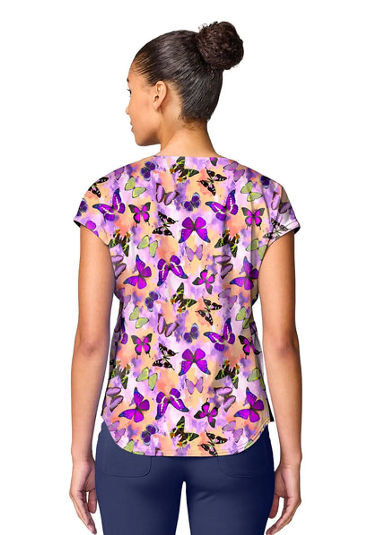 Pechera Clínica Mujer Estampada MedCouture 2