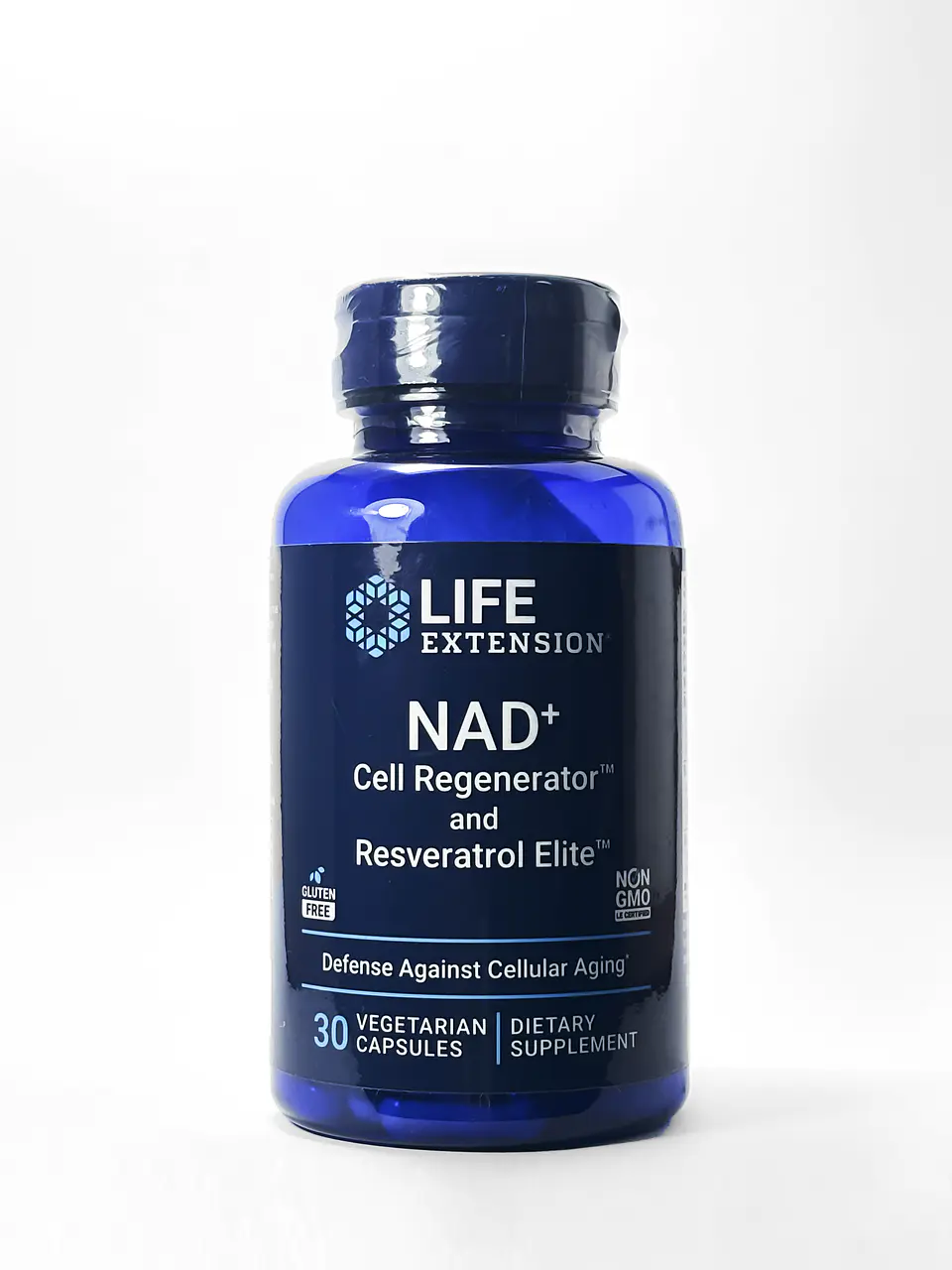 NAD+ Cell Regenerator and Resveratrol Elite 1