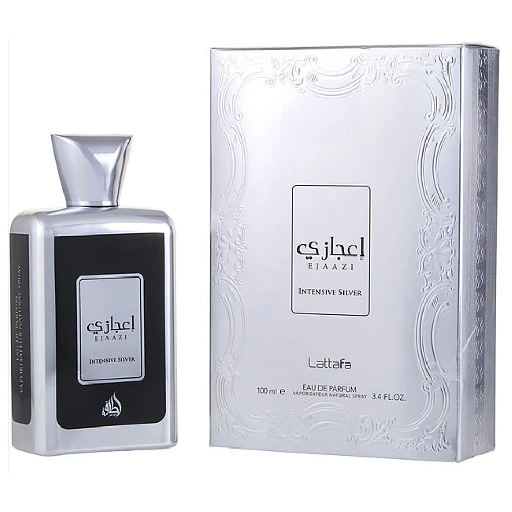 EJAAZI INTENSIVE SILVER EDP DE 100ML DE LATTAFA UNISEX