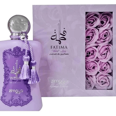 FATIMA VELVET LOVE EDP 100 ML FOR WOMAN - ZIMAYA