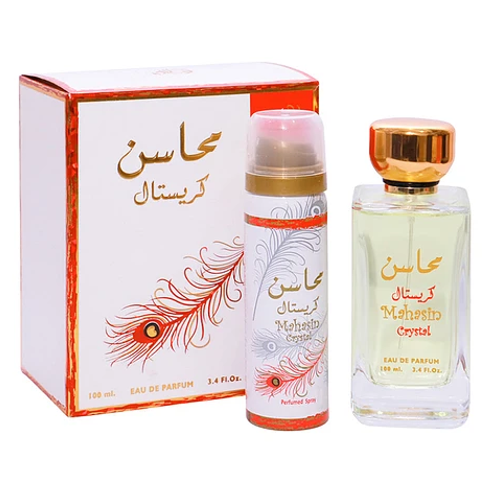 Mahasin Crystal Lattafa Edp 100ML Unisex