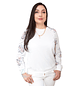 POLERON PULLOVER BLANCO FLOR - Miniatura 1