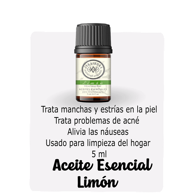 ACEITE ESENCIAL LIMÓN