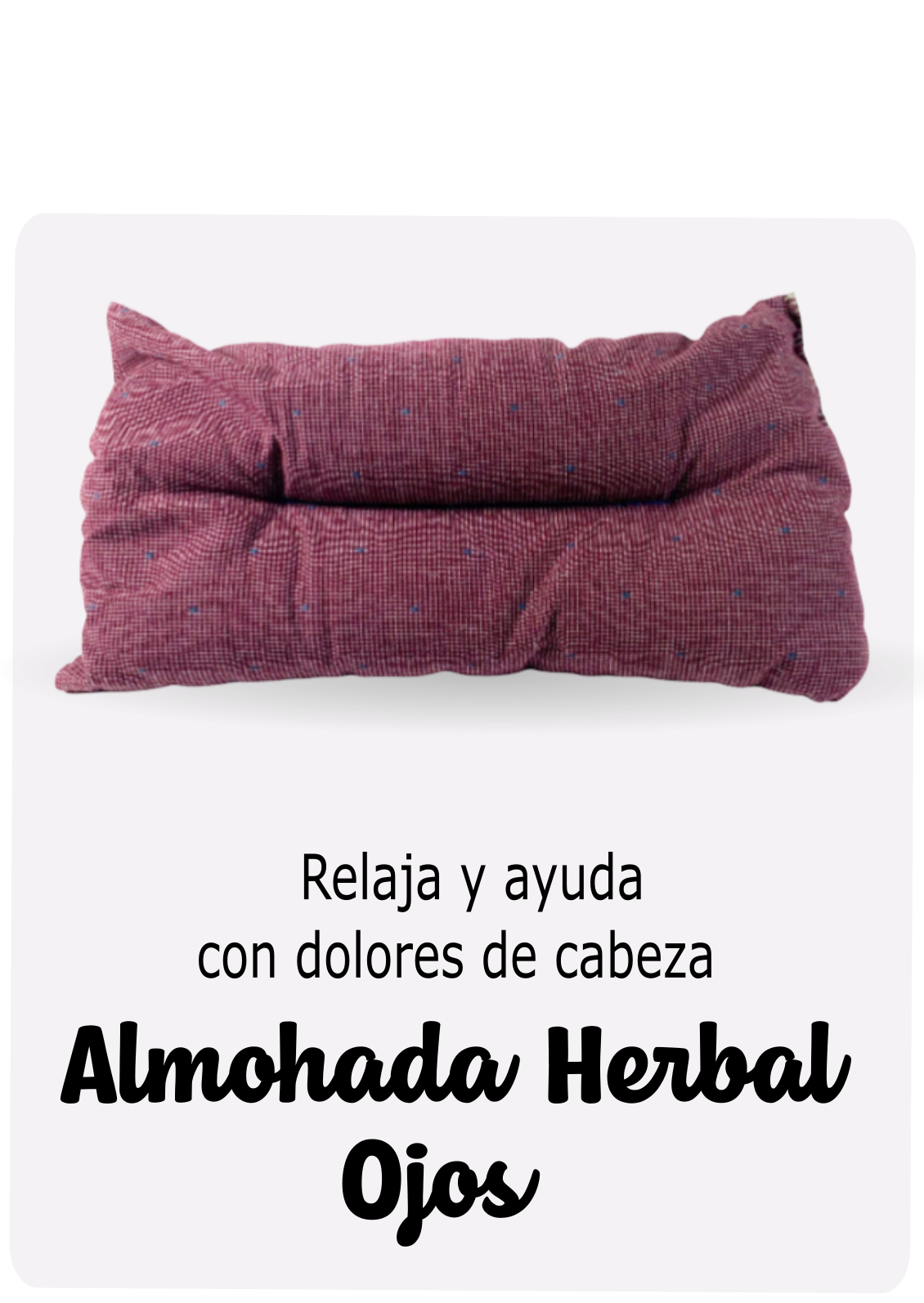 Almohada Herbal