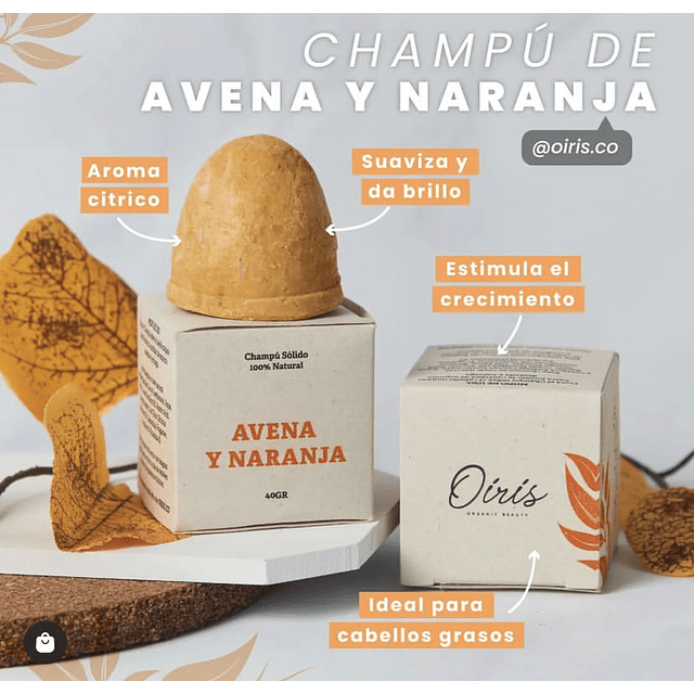 SHAMPOO DE NARANJA 40 gr 