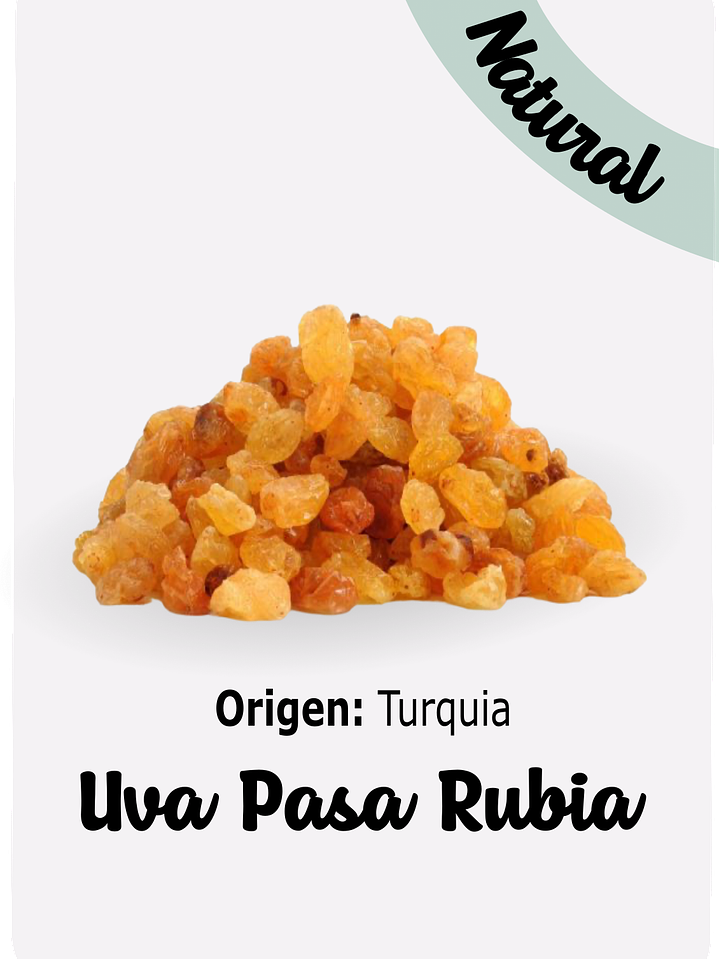 Uva Pasa Rubia  1