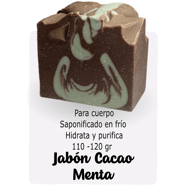 Jabón Cacao Menta 