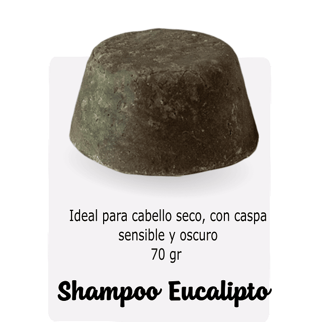 SHAMPOO DE EUCALIPTO  70 gr
