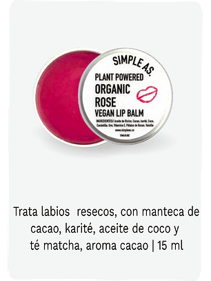 BÁLSAMO VEGANO rosas