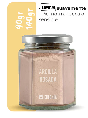Arcilla rosada - mascarilla 