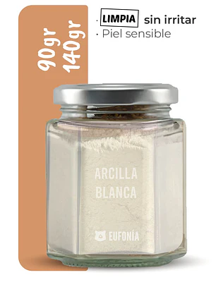 Arcilla blanca - mascarilla