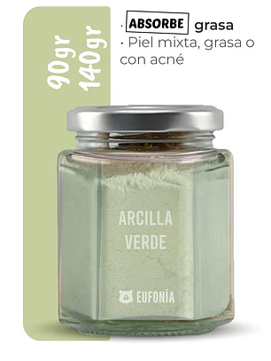 Arcilla verde - Mascarilla