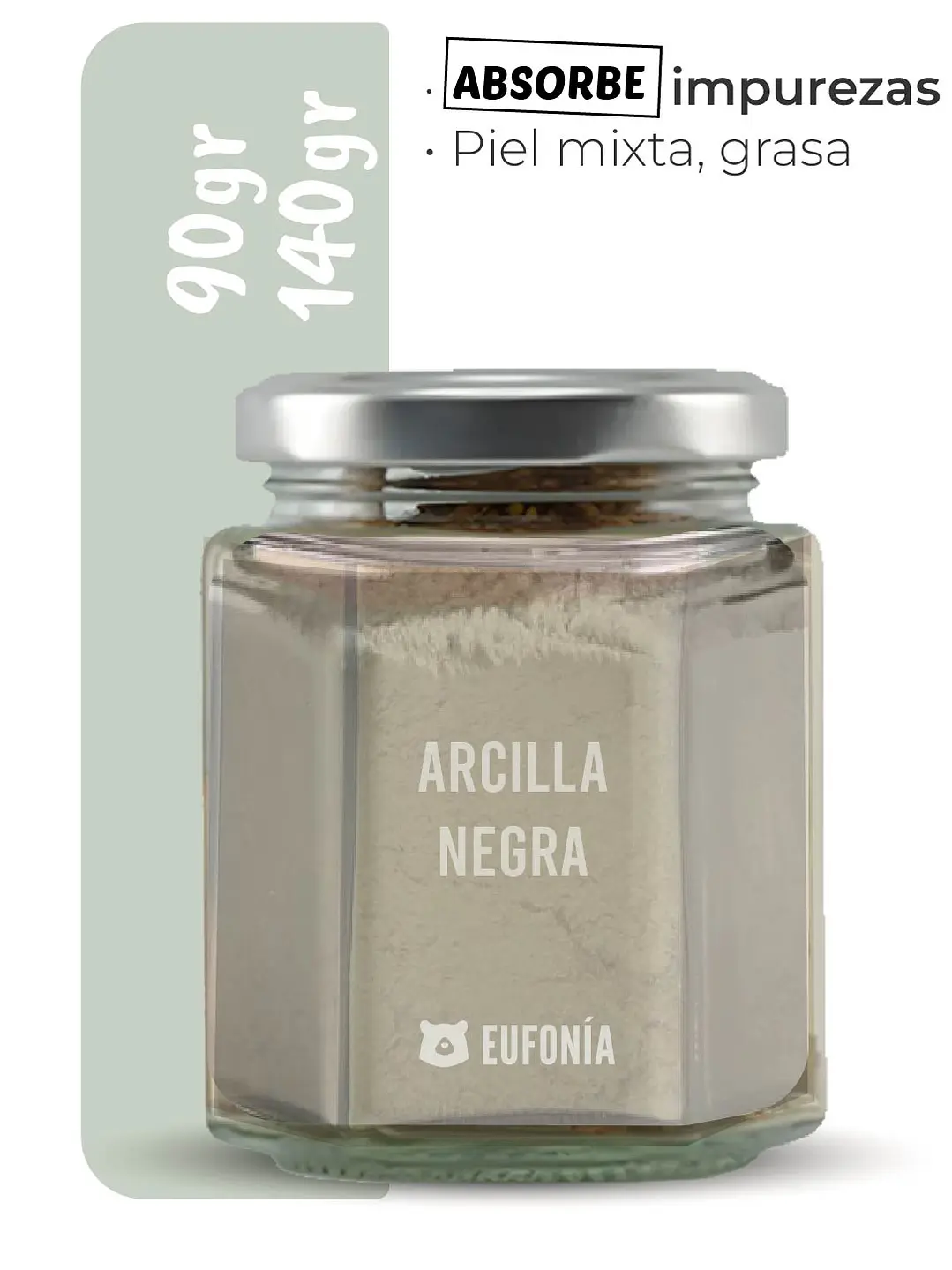 Arcilla negra - mascarilla  1