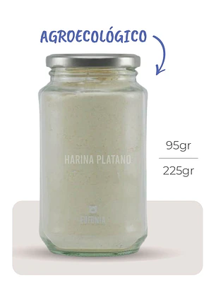 Harina de plátano Verde (Agroecológico)