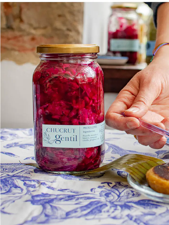 Chucrut repolllo morado agroecológico  1